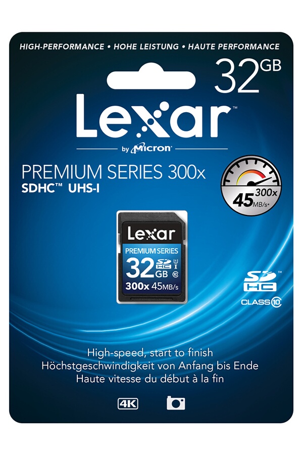 Carte SD Lexar Premium Series 300x SDHC 32 Go SD 300X 32GB 4115856