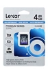 Lexar Media SDHC 100X 4GO - CLASS 6