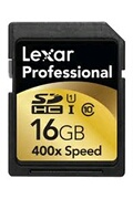 Lexar Media SDHC 16GO 400X - CLASS 10