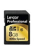 Lexar Media SDHC 400X 8GO - CLASS 10
