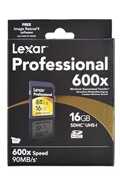 Lexar Media SDHC 16Go 600x CLASS 10