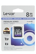 Lexar Media SDHC 8Go PREMIUM 200x Class 10