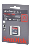 Sandisk SDHC ULTRA 8GO - CLASS 10