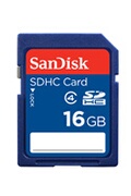 Sandisk SDHC 16GO