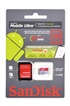 Sandisk Micro SD Ultra 16Go Class 10