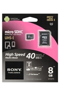 Sony MICRO SDHC 8GO UHS1 SD ADAPTATEUR