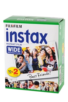 Papier d'impression PAPIER PHOTO INSTAX WIDE BIPACK Fujifilm