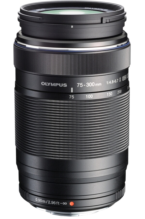 Objectif photo Olympus ED 75300 MM F/4.86.7 II NOIR (4321235) Darty
