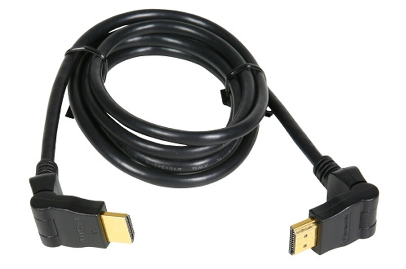 Cable video Panasonic HDMI 180° 1,5M HDMI 1,5M (1196502) Darty