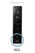 Nintendo Télécommande WII Plus Noire