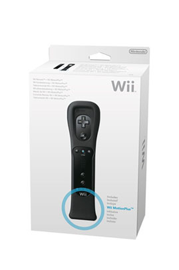 Accessoires Wii Nintendo WIIMOTE + MOTION PLUS NOIR WIIMOTE