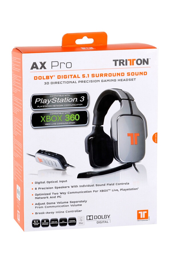 Accessoires Xbox 360 Tritton AX PRO CASQUE PRO GAMING TRITTON