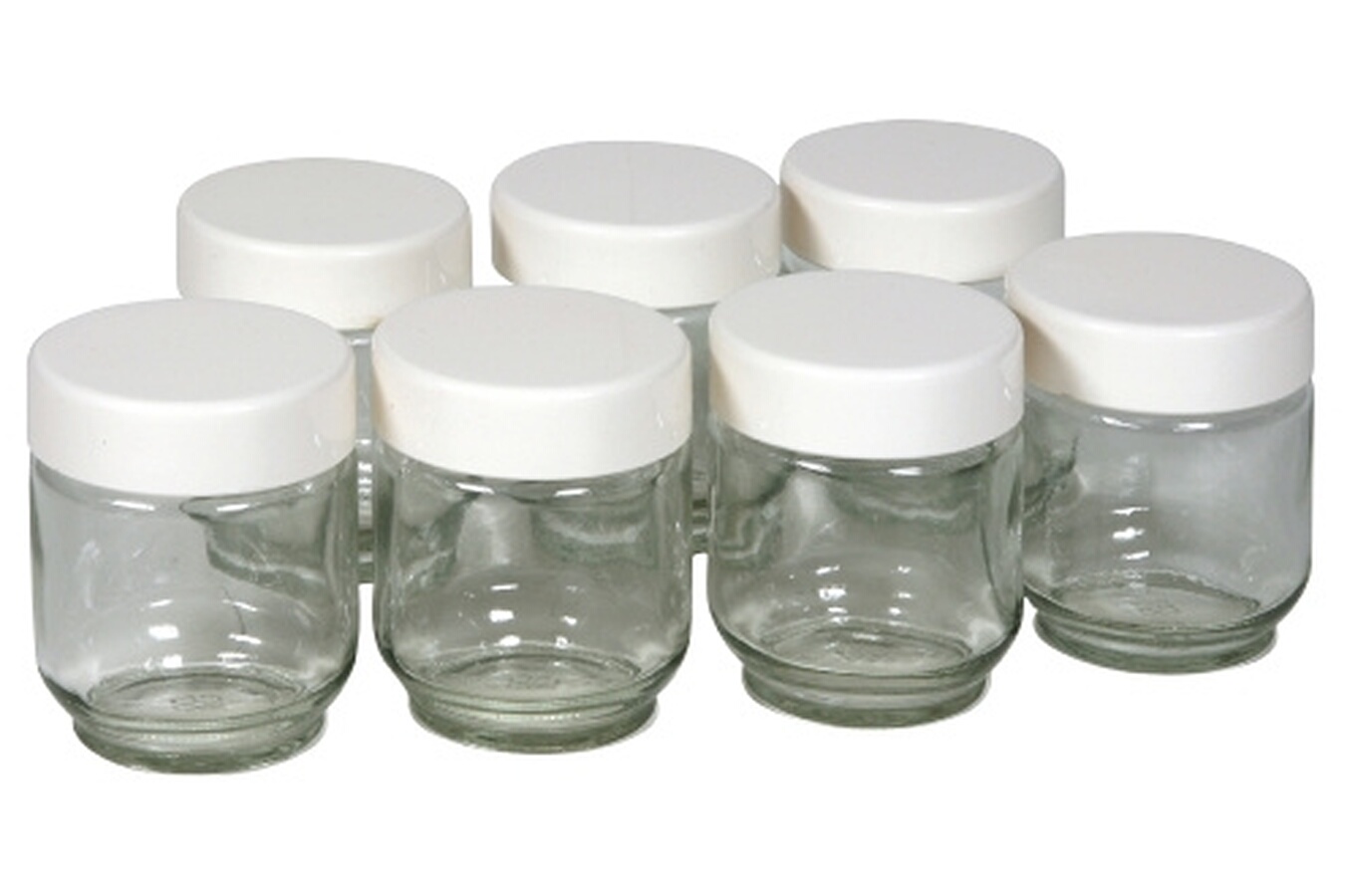 Yaourtiere Lagrange 7 Pots Lot De 2 Pots En Verre Pour Yaourtière Lagrange 440403 à Prix Carrefour 7 Pot pour yaourtière Lagrange 7 POTS 430001 - POT 430001 POTS (1181530
