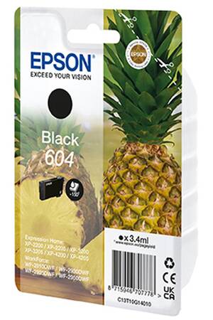 Cartouche D Encre Epson 604 ANANAS NOIR Darty