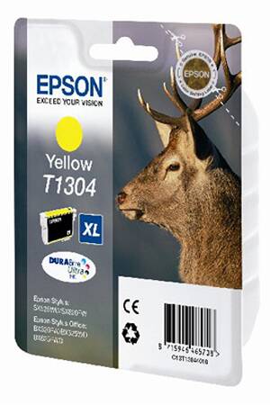 Cartouche D Encre Epson Cerf T Xl Jaune T Darty