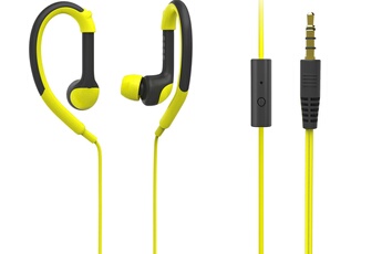 Casque intra-auriculaire Dcybel URBAN SPORT JAUNE