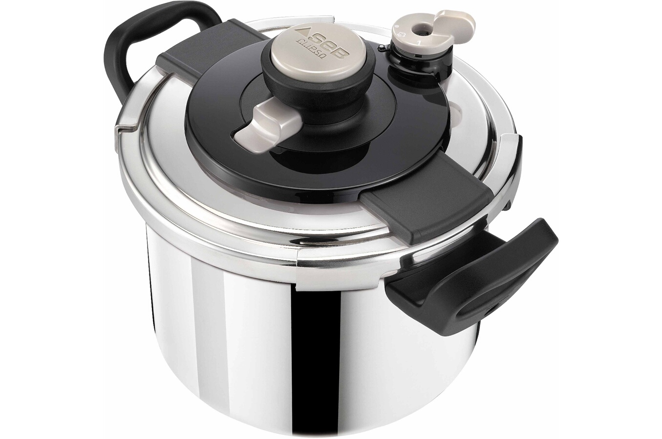 Autocuiseur Seb CLIPSO ONE FLEUR DE SEL 8L (4045858) Darty