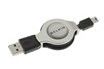 Belkin USB A/Mini B Enrouleur 1M