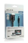 Belkin CABLE PC VERS TV VGA/JACK 3M