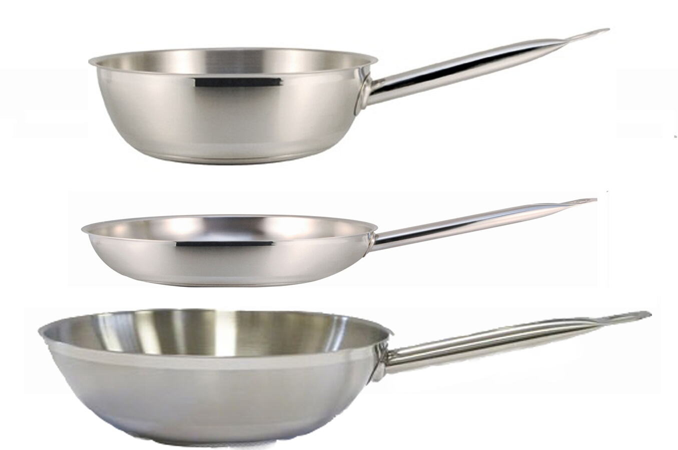 Poele / sauteuse Sitram ENSEMBLE INOX (3785238) Darty