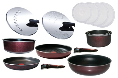 Tefal BATTERIE INGENIO EMAIL ROUGE