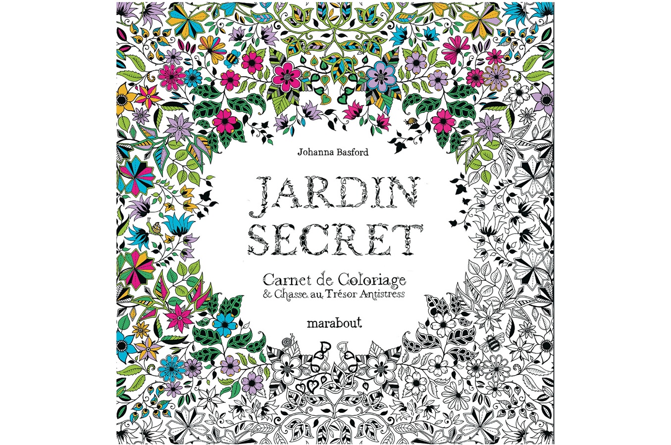 Jardin Secret Carnet De Coloriage Marabout