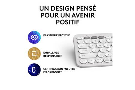 Clavier Logitech Pebble Keys K S Clavier Sans Fil Bluetooth