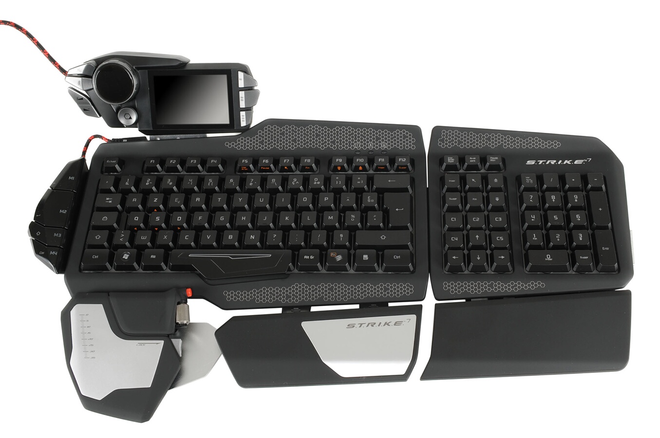 Clavier gamer Mad Catz STRIKE7 (1379240) Darty
