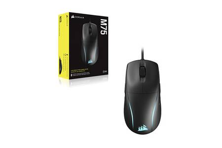 Souris Corsair M75 RGB Filaire Noire Darty