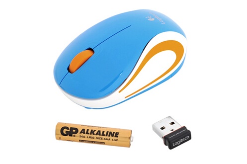 Logitech Wireless Mini Mouse M187 BLUE