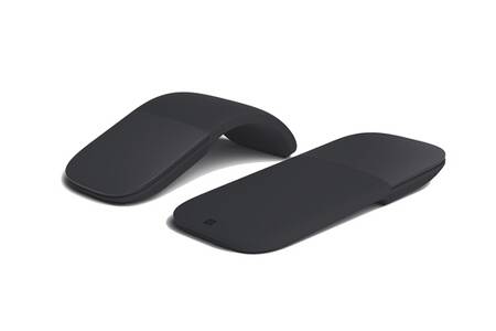 Souris Microsoft Surface Arc Mouse Noire Darty