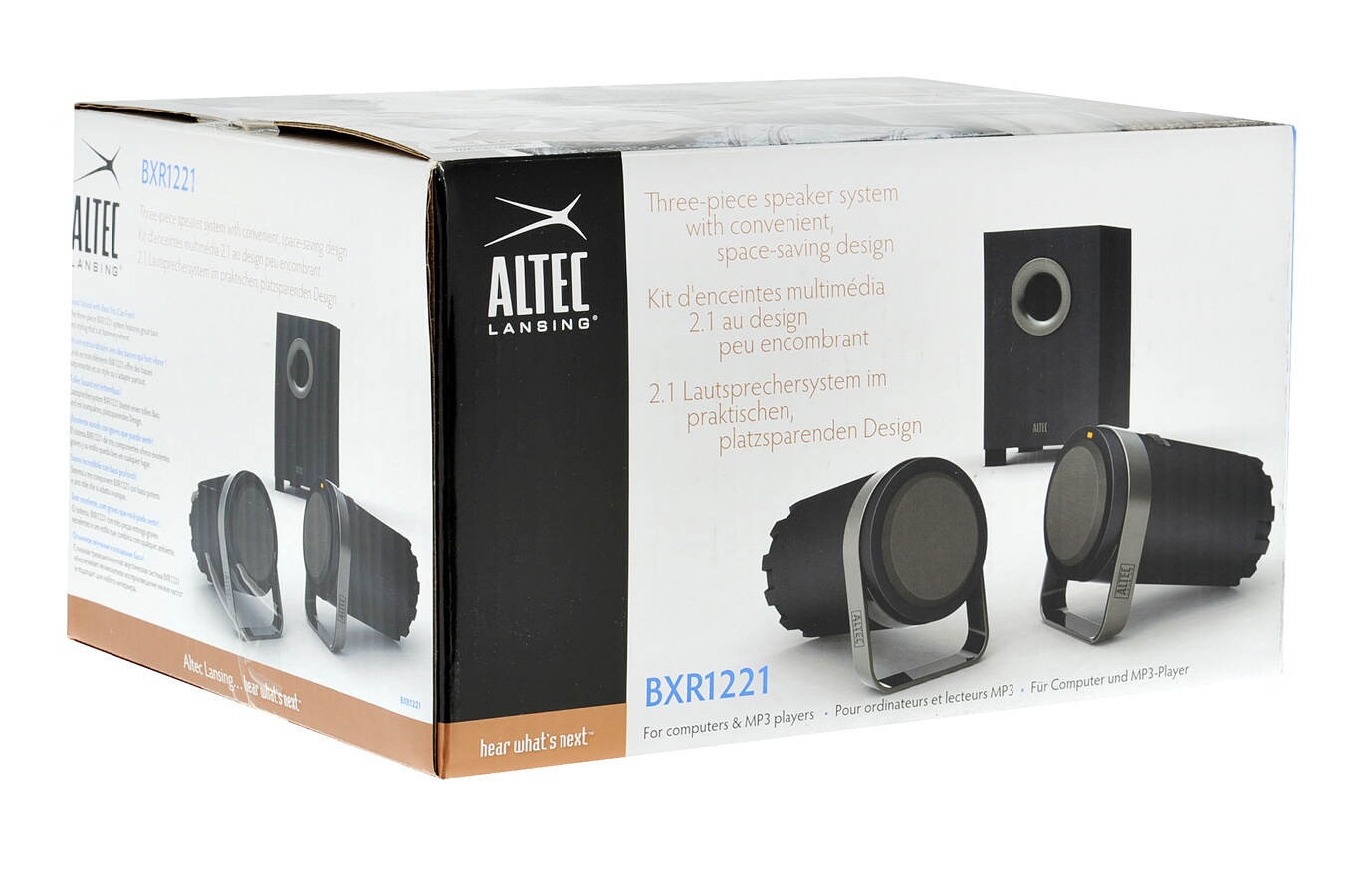 Enceinte PC Altec Lansing HP2.1 BXR1221 (1238442) Darty