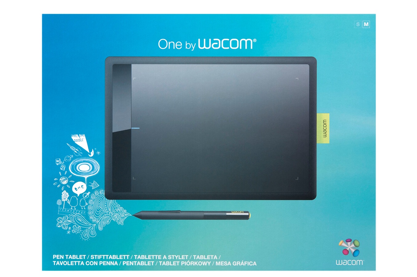 Tablette graphique Wacom ONE BY WACOM MEDIUM WACOM (4024303) | Darty