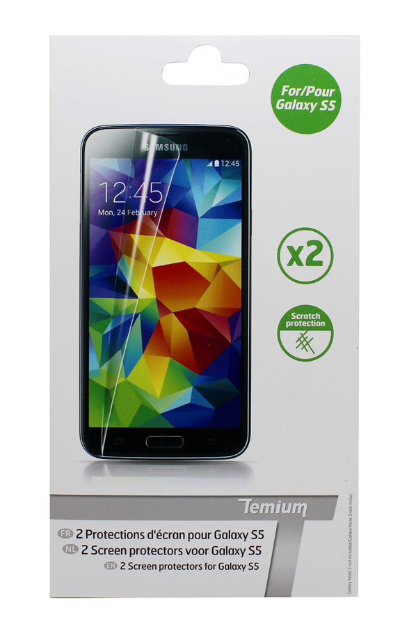 écran pour smartphone Temium PROTECTION ECRAN POUR SAMSUNG GALAXY S5
