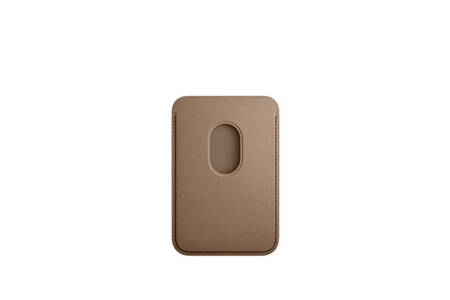 Coque et étui téléphone mobile Apple Porte cartes en tissage fin pour