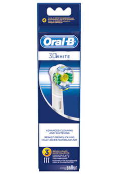 Brossette et canule dentaires BROSSETTE 3D WHITE EB18 X3 Oral B