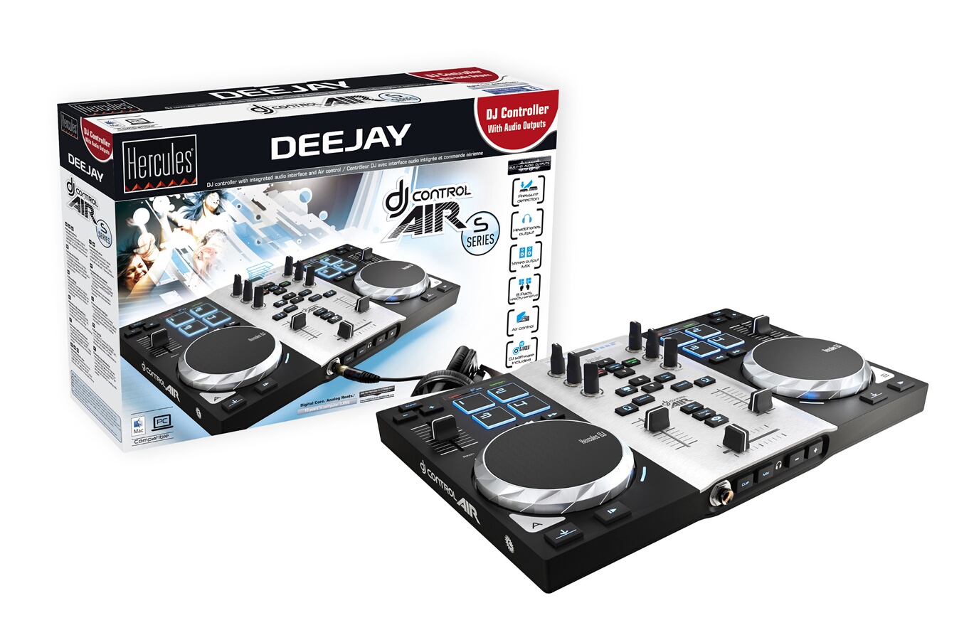 Table de mixage Hercules HERCULES DJ CONTROL AIR S HERCULES DJ