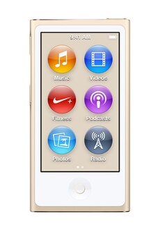 Bal.mp4 apple ipod nano 16 go or - livraison offerte avec le code chronoapple