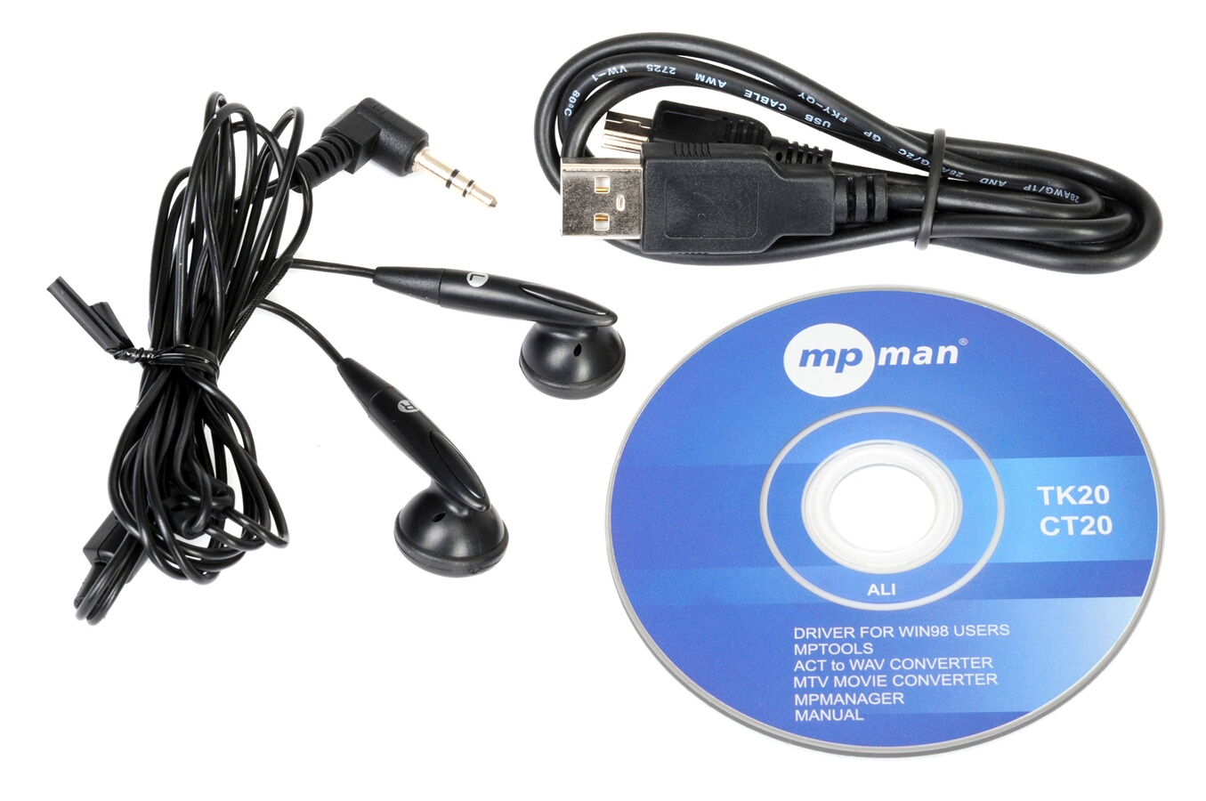 Lecteur audio vidéo MP3 MP4 Mpman CT 20/4GO NOIR CT 20/4GO (3077284
