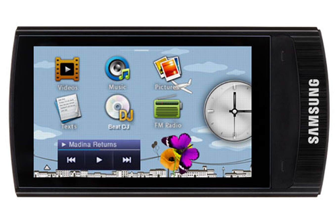 Lecteur audio vidéo MP3MP4 Samsung R'mix noir 8 Go YPR1JCB (3143643