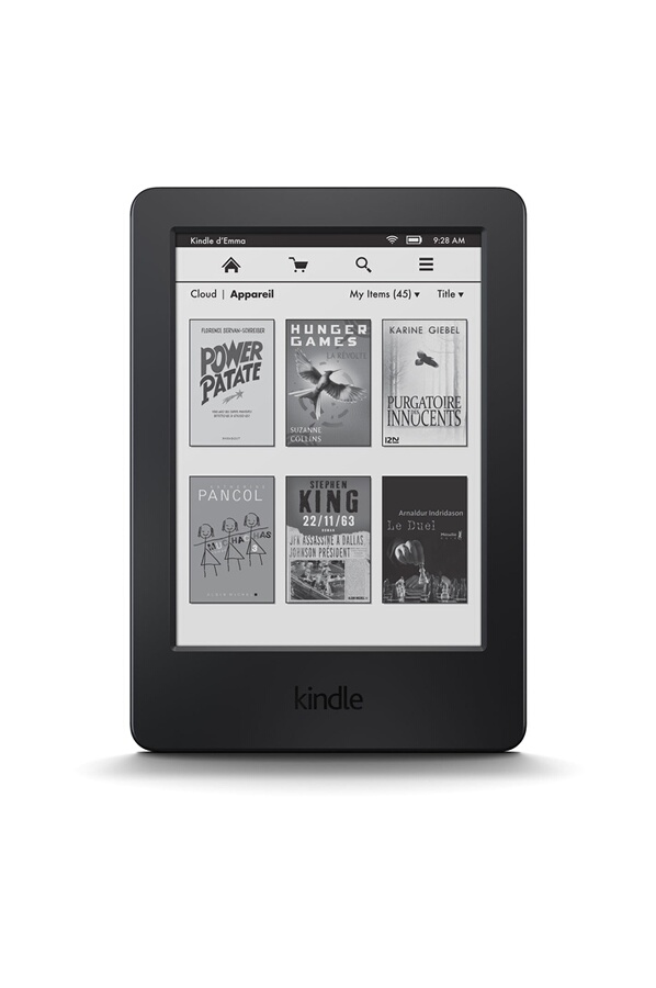 Liseuse eBook Kindle NOIR WIFI 4 GO