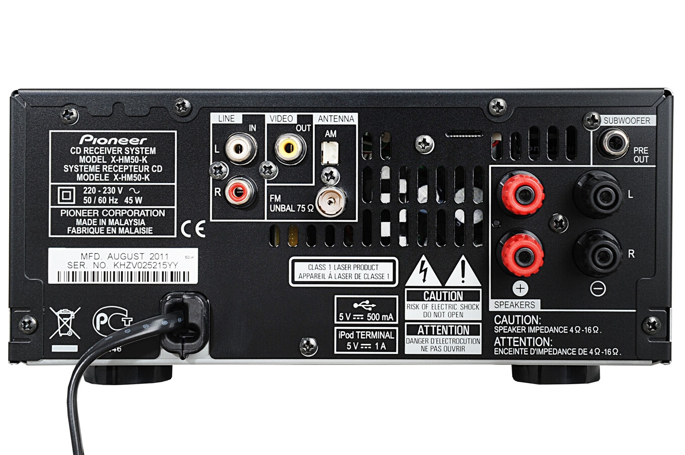 Chaîne micro Bose PACK AM5 + XHM50 (3505731) Darty