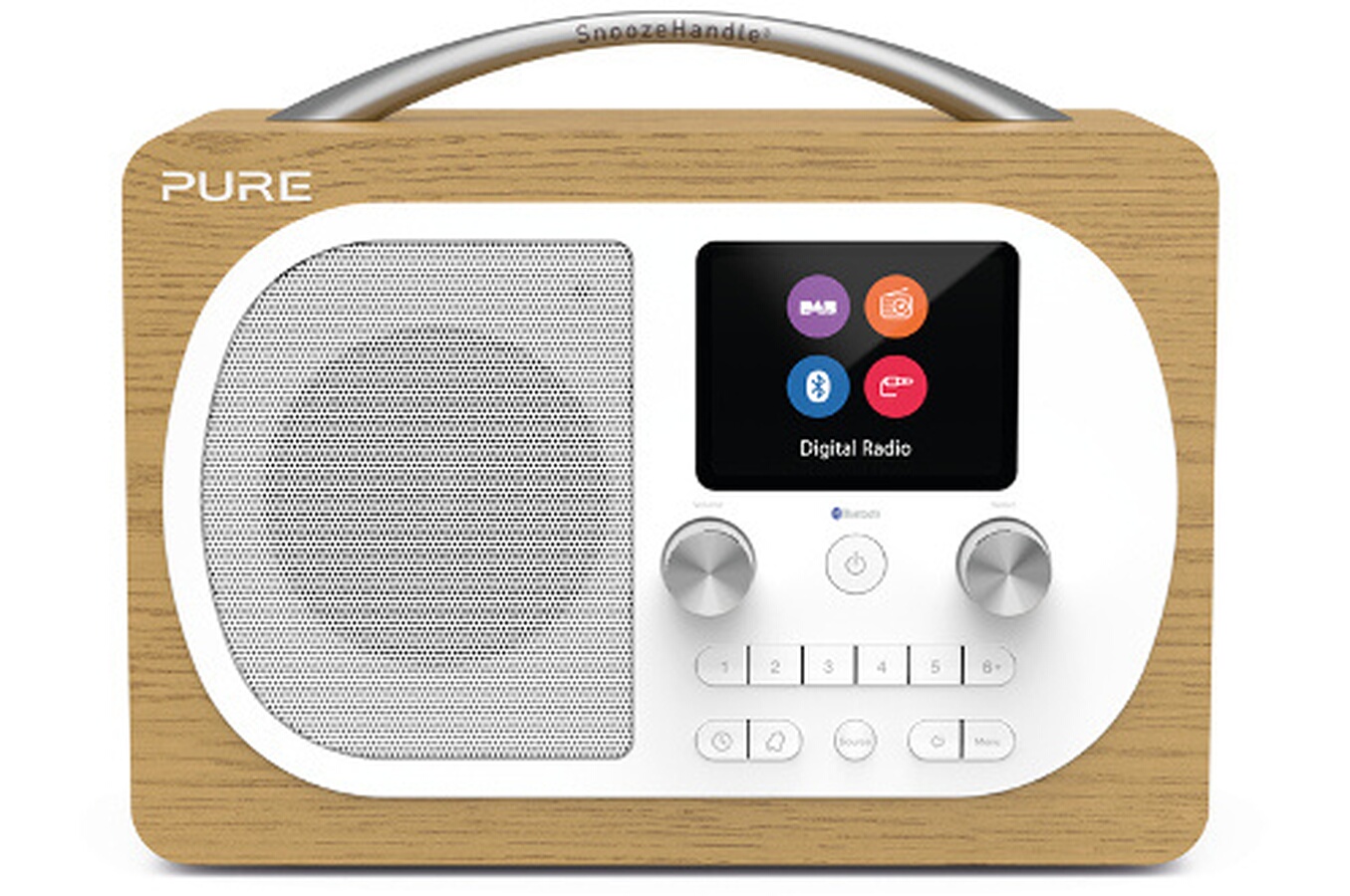 Radio Pure EVOKE H4 OAK (4293355) Darty
