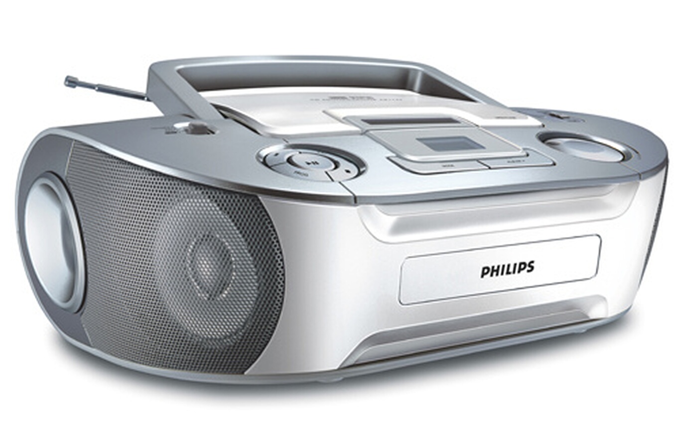 Radio CD / Radio K7CD Philips AZ 1133 ARGENT (2694816) Darty