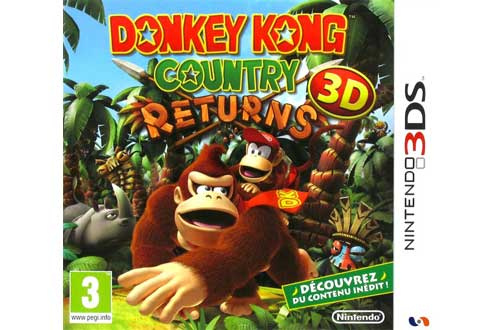 Jeux 3DS / 2DS Nintendo DONKEY KONG COUNTRY RETURNS (1380605)