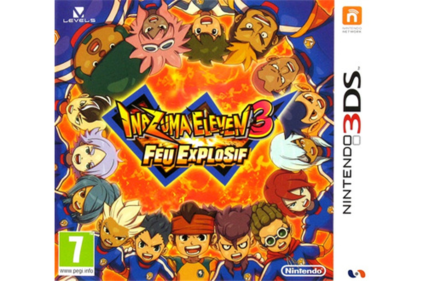 Jeux 3DS / 2DS Nintendo INAZUMA ELEVEN 3 FEU EXPLOSIF (1391453) | Darty