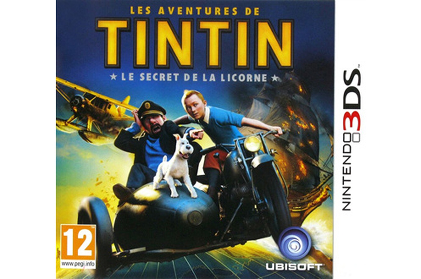 Jeu Tintin Et Le Secret De La Licorne Jeux 3DS / 2DS Ubisoft LES AVENTURE DE TINTIN : LE SECRET DE LA LICORNE
