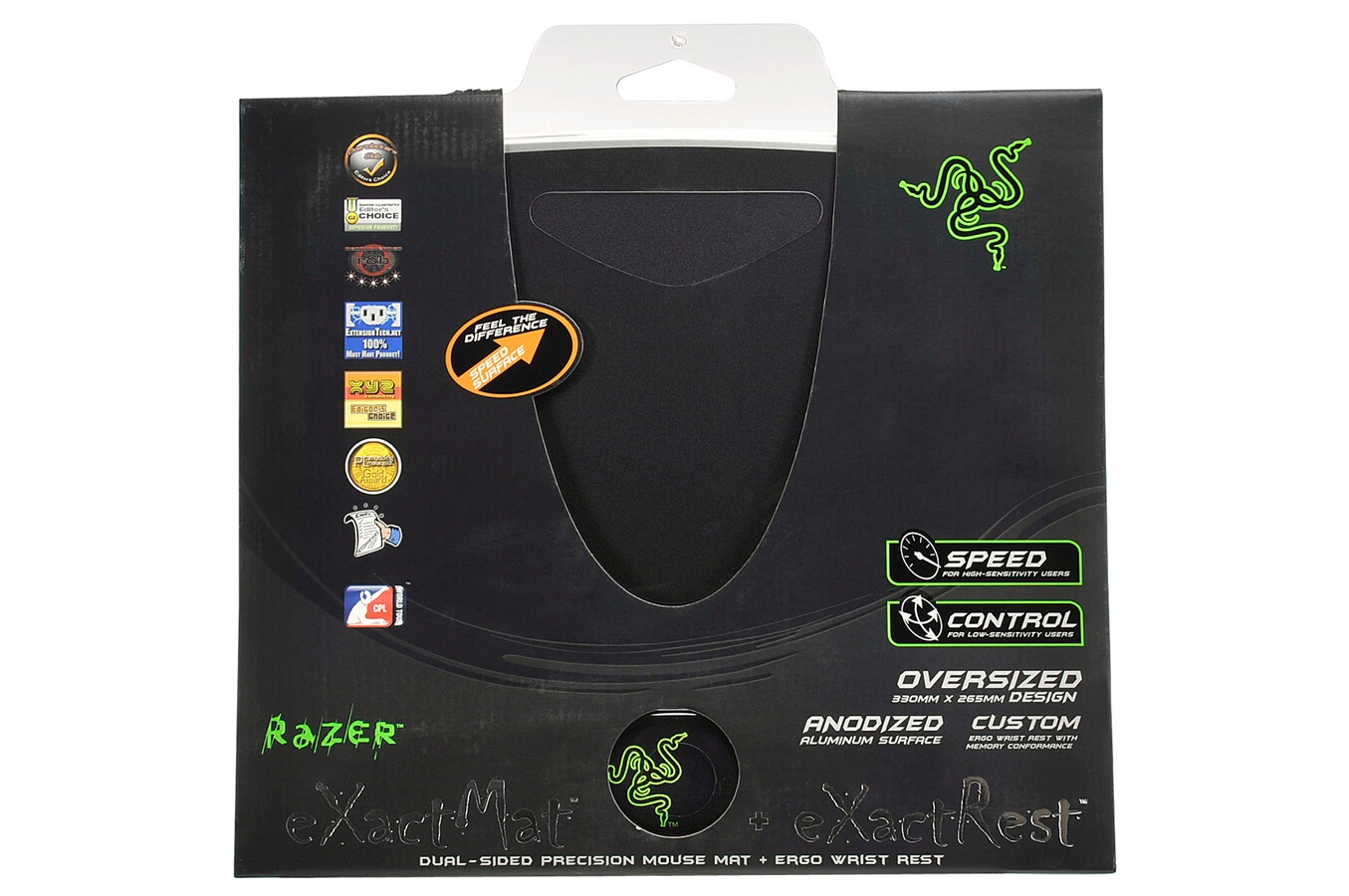 Tapis gamer Razer EXACTMAT + REPOSE (1234668) Darty