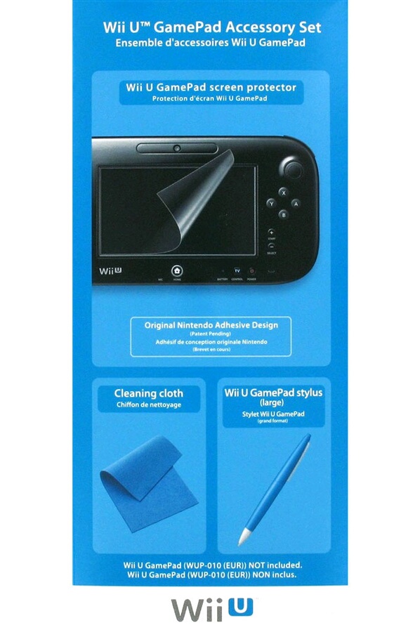 Accessoires Wii U Nintendo KIT D'ACCESSOIRES WII U GAMEPAD (1369270