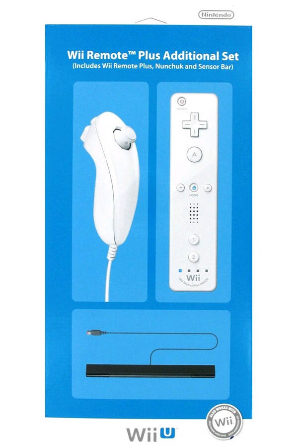 Wii U Wii Remote Plus Additional Set Accessoires Wii U Nintendo WII U REMOTE PLUS + SET ADDITIONEL (1369229